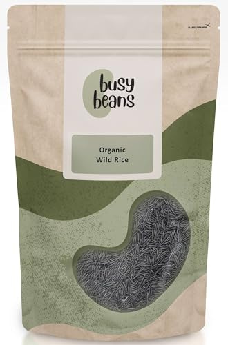 Organic Wild Rice - Certified Organic - by Busy Beans Organic (250g)
