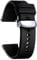 BINLUN Bracelet de Montre en Silicone à Dégagement Rapide 18mm 19mm 20mm 21mm 22mm 24mm Remplacement Bracelets pour Montres en Caoutchouc avec Boucle Déployante pour Homme et Femme (Noir, 22mm)