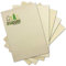 25x ÖKO Briefpapier aus Graspapier DIN A4 - Recycling Papier 200 g/m² - Umwelt Bastelpapier für Einladungen oder Menükarte - Glüxx Agent