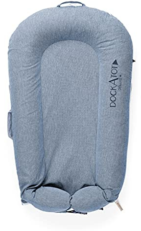 DockATot COVER for Deluxe+ - Indigo Chambray