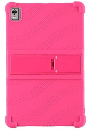 MOOPW Case for Nokia T21 - Soft Silicone Shockproof Lightweight Stand Rubber Shell Protective Cover for Nokia T21 10.4 inch Tablet