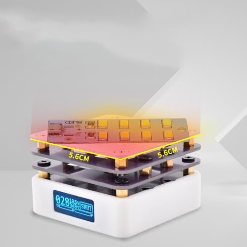 Hot Plate Soldering Station,Heating Soldering Plate Welder Hot Preheating Chip Welding Station, 20V Mini Smart Thermostat for Repair DIY Laboratory,Hot Plate Rework Heater Lab