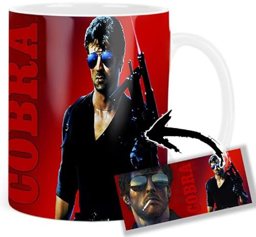 Cobra Sylvester Stallone A Tasse Keramikbecher Mug