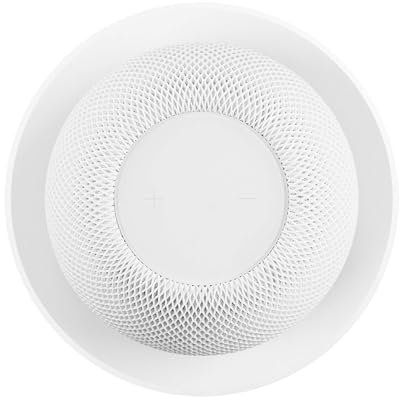 Cleverstation Deckenhalterung - für HomePod mini, Siri Zubehör, Halterung, HomePod Wandhalterung, Einbaulautsprecher Decke, Deckenbefestigung, Smart Speaker Deckenmontage (weiß)