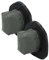 vhbw 2x Filtre compatible avec Rowenta Dual Force 2-in-1 RH675 TY675, RH6751WO aspirateur sans-fil - Filtre anti-saleté
