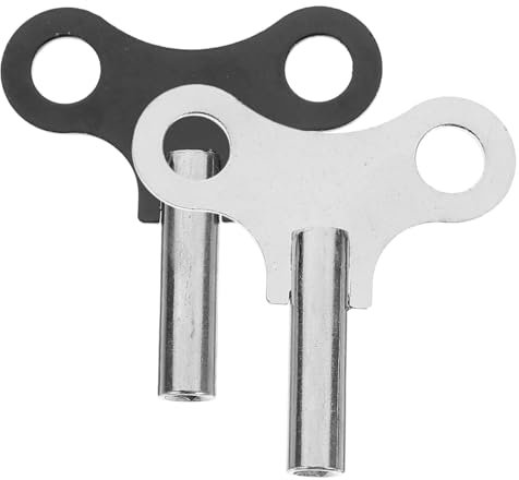 SAFIGLE 2stücke Aufzugsschlüssel Für Uhren Praktische Wicklungsschlüssel Robuste Uhrenbeweger Langlebige Aufziehschlüssel Einfache Uhrenschlüssel Verschleißfeste Wicklungsschlüssel Stabile