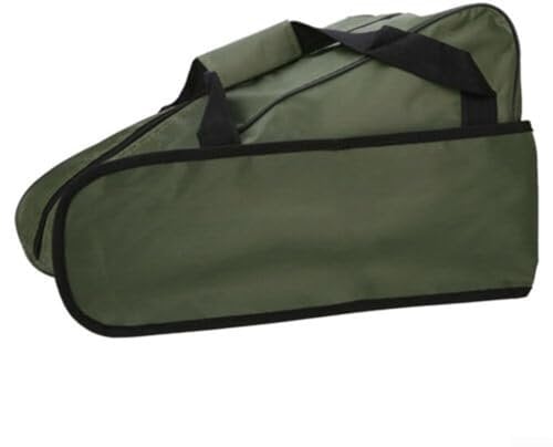 SMZhomeone Chainsaw Storage Bag 20Inch Portable Chainsaw Bag Saw Carry Case Protective Holdall Chain Saw Box Green Lawn Mower Carry Case Protective Box