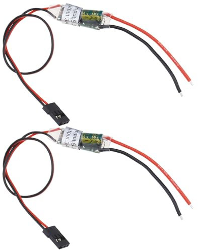 OTOTEC 2PCS RC Receiver Power Switch Servo Power Supply 3A 5V UBEC for RC Quadcopter Airplane FPV Camera Servo Power Supply