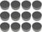 FEIHU 50mm Sanding Disc 320 Grit .50mm Hook and Loop Discs, 2 inch Sanding Pads for most turning tools （120 PCS）