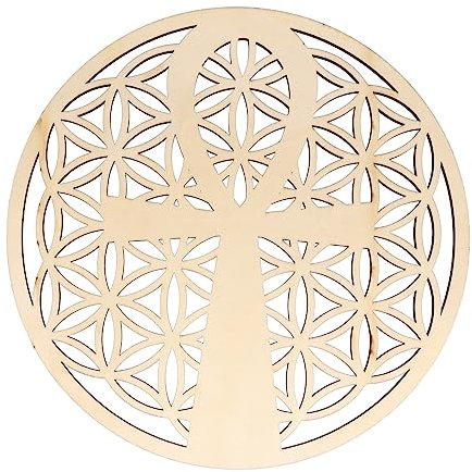 NUOBESTY 1pieza Decoración De Pared De Madera Diseño De Rejilla Adorno Para y Tienda Para Colgar Puertas y Paredes