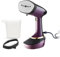 NEXTRONIXS Clothes Steamer, 1500W Garment Steamer With Fast Heat-Up Plate, 30 minutes Steam Time, Ready to Use in 30 Seconds, 2-in-1 Ironing & Wrinkle Remover, 400ml Water Tank
