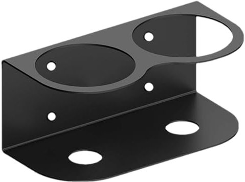 Spray Bottle Hanger, Spray Can Bottle Holder Rack, 2 Slot Spray Bottle Holder, Wall Mounted Metal Spray Can Storage Rack, All-Purpose Paint Bottle Organizer, Tool Organizer for Garage, Workshop