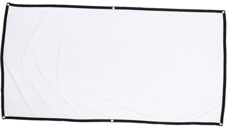 Gadpiparty Portable Projection Screen Outdoor for Projector Movie Use Polyester Material