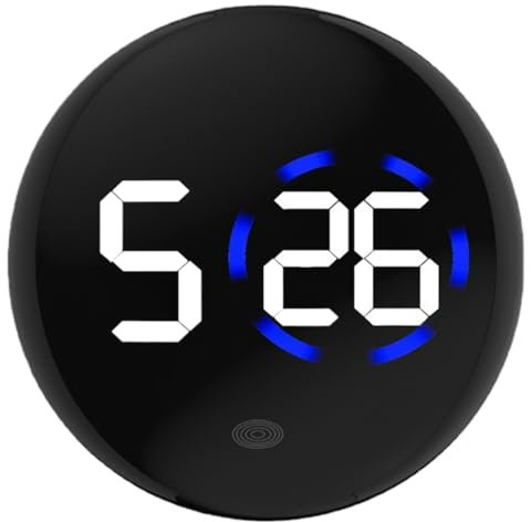 Orologio cruscotto per auto - display a batteria, orologio digitale adesivo | Il design compatto si adatta perfettamente ai dashboard, il corpo resistente all'acqua resiste alle condizioni di viaggio