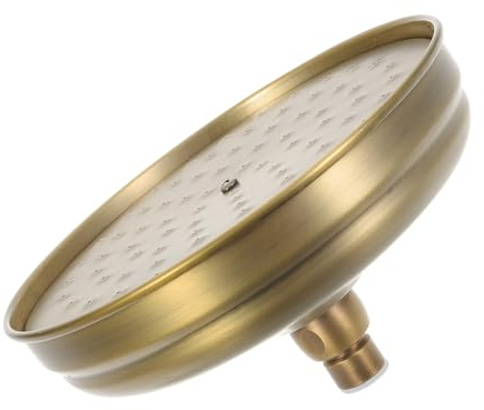 Vintage Kupfer Regenduschkopf - Retro Top Spray mit Regenmodus, glatte Oberfläche, einfache Installation, ideal für Badezimmer Dekor und Dusche