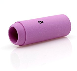 10 x Keramische Gasdüse Gr.8-10N46 WIG/TIG 17/18/26 für Spannhülsegehäuse