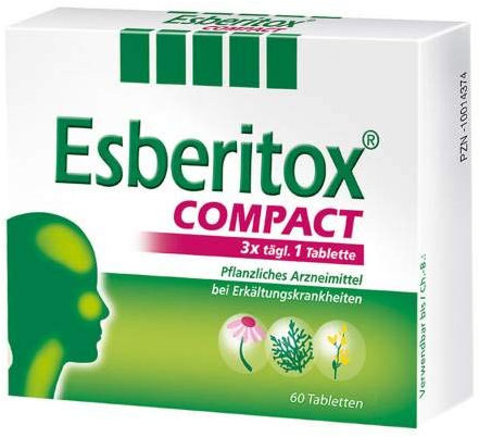 Esberitox COMPACT bei Erkältungskrankheiten 2x60 St