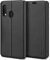 BEZ Handyhülle für Samsung Galaxy A20e Hülle, Premium Tasche Kompatibel für Samsung A20e, Tasche Case Schutzhüllen aus Klappetui mit Kreditkartenhaltern, Ständer, Magnetverschluss, Schwarz
