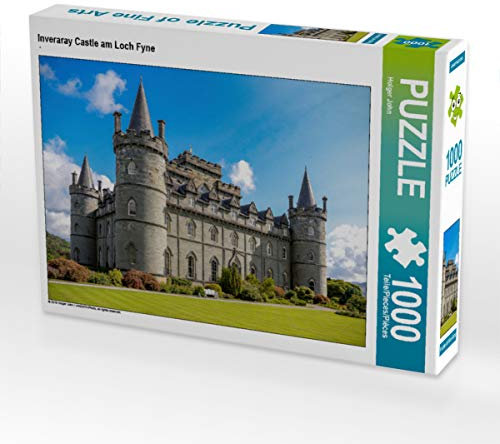 CALVENDO Puzzle Inveraray Castle am Loch Fyne 1000 Teile Lege-Größe 64 x 48 cm Foto-Puzzle Bild von Holger John