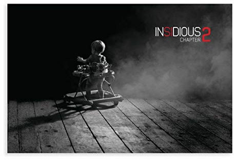 Insidious Poster mit klassischem Thriller-Film, Vintage-Film 5, Leinwand, Wanddekoration, Schlafzimmer, Dekoration, Bild, Sport, Landschaft, Büro, Raumdekoration, Geschenk, ungerahmt: 50 x 75 cm