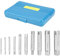 Extracteur de tarauds, Extracteur Taraud Cassée, Extracteur de Boulon, Extracteur de Robinet Cassé en Acier à Grande Vitesse, pour des tarauds à vis cassés rapides et faciles à retirer(10Pcs)