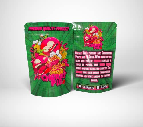 baggies Lot de 25 sachets en mylar pour tarte aux cerises 3,5 g