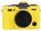 Kamera Weich Silikon Hülle Tasche Gelb Stoßfest Armor Skin Body Cover Schutz für Fujifilm X-T30 II spiegellose Kamera, gelb, Kameratasche
