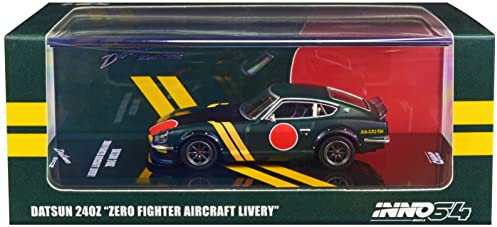 Inno 64 Datsun 240Z Zero Fighter Aereo Livrea 1:64 Scala Modellino Auto