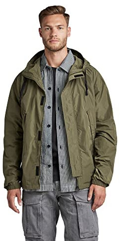 G-Star Homme Veste à capuche Sporty, Vert (shadow olive D22908-D296-B230), XL