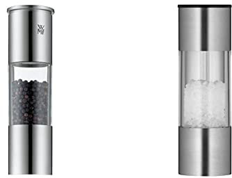 WMF Pfeffermühle Cromargan Edelstahl rostfrei Handwäsche & Minimühle Cromargan Edelstahl rostfrei Acrylglas Handwäsche