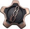 SHLPDFM Coprimozzo coprimozzo per F-i-a-t 500X 735668196 (bronzo)
