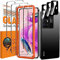QsmQam 3 Piezas Protector de Pantalla para Xiaomi Redmi Note 12S con 3 Piezas Protector de Lente de Cámara, Ultra HD Cristal Templado, Dureza 9H, Anti Arañazos, Sin Burbujas