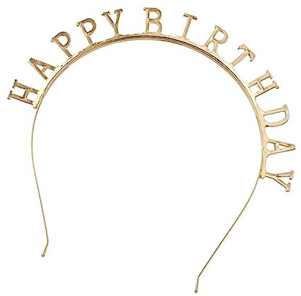 FRCOLOR Kopfschmuck Aus Legierung Geburtstag Tiara Stirnband Geburtstag Haarschmuck Kindergeburtstag Kopfschmuck Ornament-stirnband Geburtstag Kopfbedeckung Krone Prinzessin Mädchen