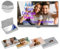 DBLXYAN Étui pour cartes de visite en aluminium personnalisé avec photo/texte/logo, cadeau unique pour homme et femme