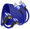 Garmin Uhren-Ladekabel, rechtwinklig, kompatibel mit Garmin Fenix 5 5S 5X 6 6S 6X Plus Pro 7 7S 7X 8, Forerunner 945 45 45S 245 Music, Approach S10 S40 S60 G12 S42, Vívoactive 3 4 4, 2 Stück S-Blau