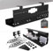 Premio canalina passacavi scrivania senza forare - Cable management scrivania - Organizer cavi scrivania - Porta cavi scrivania – Raccogli cavi scrivania (Nero, 1er Set)