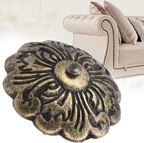 Accessoire de Meubles Clou Décoratif Tapisserie D'ameublement Style Rétro Clou en Alliage de Zinc Bronze Cyan pour Tambours et Sacs Chinois 30 Pièces
