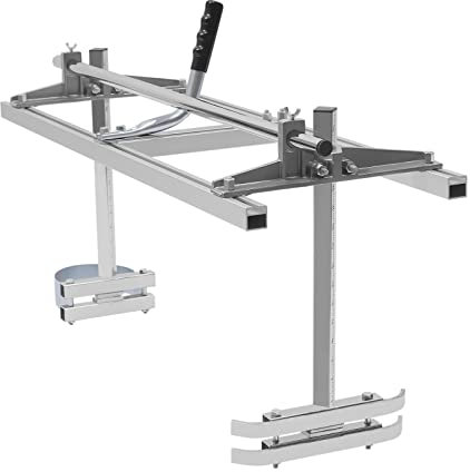 Sägewerk für Kettensäge bis Schwertlänge 35-91cm Mobile Kettensägen Halterung Einstellbare Höhe Kettensägewerk für Holzarbeitern