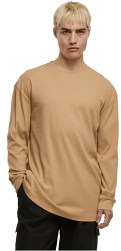 Urban Classics Herren Organic Boxy Rib Longsleeve