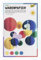 folia 461-09 - Wabenpapier BASIC, 21 x 33 cm, Bastelpapier mit Wabenstruktur in 4 Farben, 30-lagig, zum Gestalten bunter Waben Deko