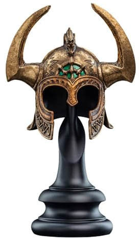 Weta Workshop Herr der Ringe Replik 1/4 The Helm of King Helm 16 cm