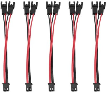 VGOL 5x Connecteurs D'extension 1 à 2 XH2.54 pour Ventilateurs D'imprimante 3D