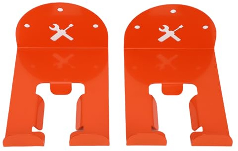 Kikumi Alloy Steel Grass Trimmer Rack Hanger, Efficient Garage Tools Organizer with Waterproof Finish, for Storing Brooms, Drills, Leaf Blowers