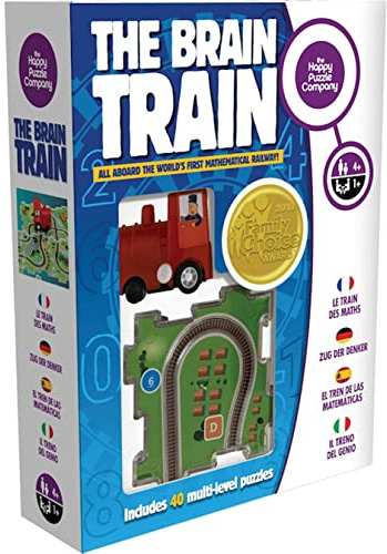 The Happy Puzzle Company WHIWTP The Brain Train Mathematical Train Set