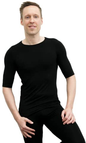 Unisex EMS-Wäsche 3/4 Länge, Trainingsanzug, Oberteil und Hose im Set, optimale Impulsweiterleitung Mayflair by Sven Körting