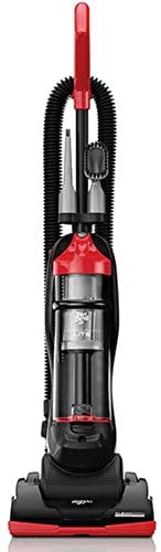 Dirt Devil Endura Lite UD20121PC - Aspiradora sin bolsa, pequeña vertical para suelos duros y alfombras, ligera, color rojo