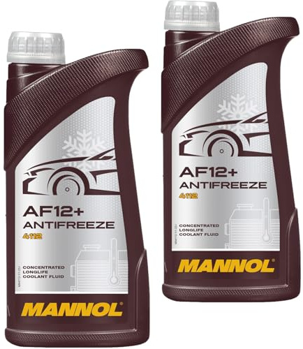 SCT Mannol 2x MN4112-1 Frostschutz (1 L) | 1L SCT Mannol MN4112-1, Mannol 4112 Antifreeze AF12 Longlife