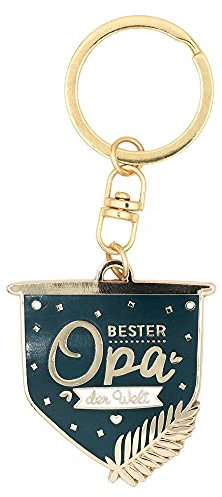 Manahia Schlüsselanhänger Opa - Bester Opa der Welt - Geschenk für Opa - Großvaterstag - Schwangerschaftsankündigung Opa - Geburtstagsgeschenk für Opa - zukünftiger Opa