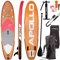 Apollo SUP Board Wood - Allround - 300 x 15 cm - Pink