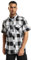 Brandit Check Shirt Short Sleeve, color: white/blac, size: 7XL